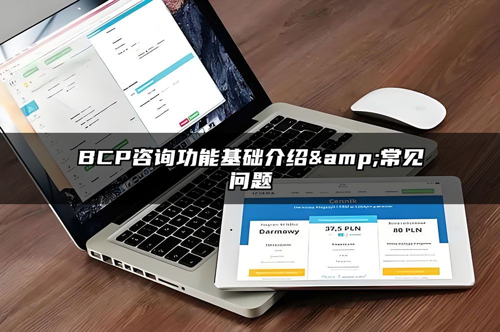 BCP咨询功能基础介绍&常见问题