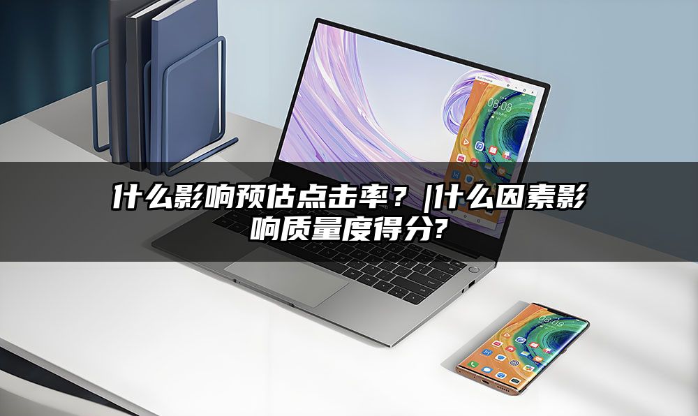 什么影响预估点击率？|什么因素影响质量度得分?