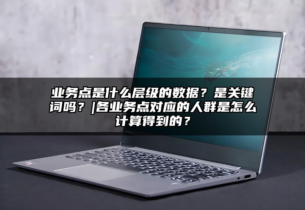 业务点是什么层级的数据？是关键词吗？|各业务点对应的人群是怎么计算得到的？